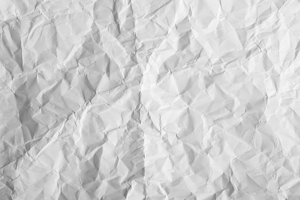 istock Wrinkled sheet of white paper 477409470