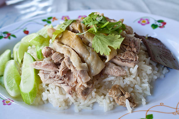 istock Hainanese Chicken Rice 477411260