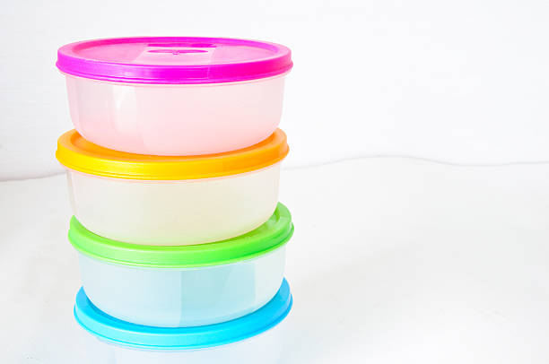 istock Colorful plastic containers isolated on a white background 477413338