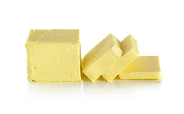 istock butter isolated on the white background 477413738