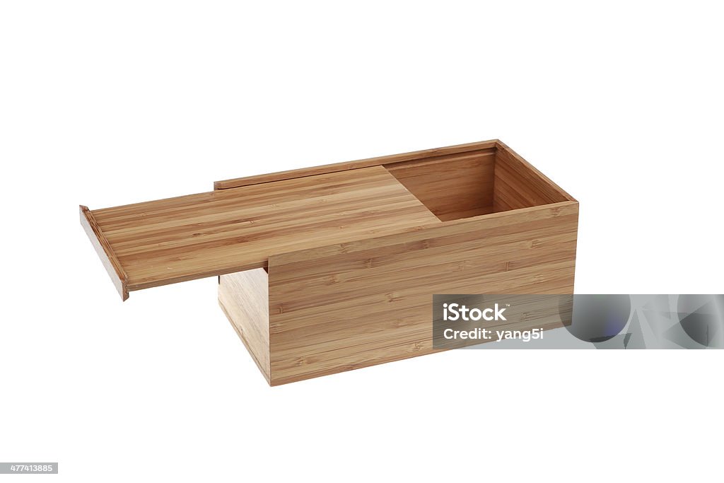 Scatola di legno di bambù - Foto stock royalty-free di Albergo