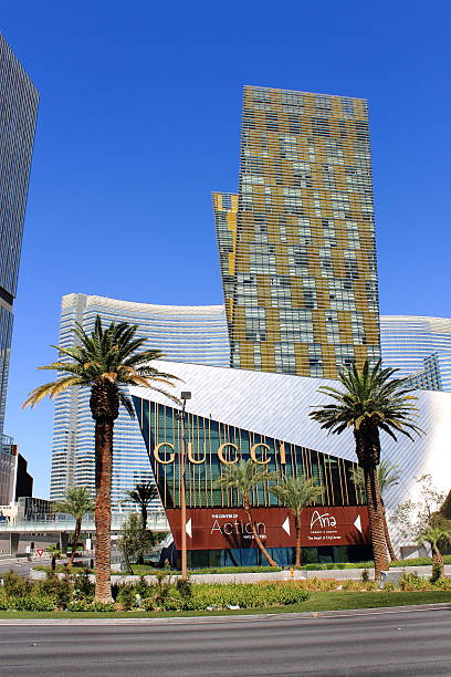Gucci Store Las Vegas Stock Photo - Download Image Now - Adulation,  Architecture, Blue - iStock