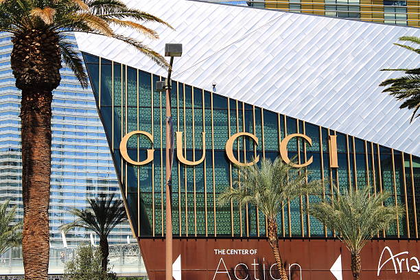 Gucci Store Las Vegas Stock Photo - Download Image Now - Gucci, Las Vegas,  Adulation - iStock