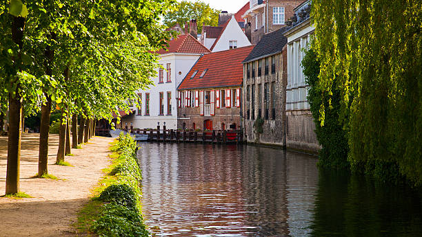 istock Bruges, medieval city in Belgium 477416053