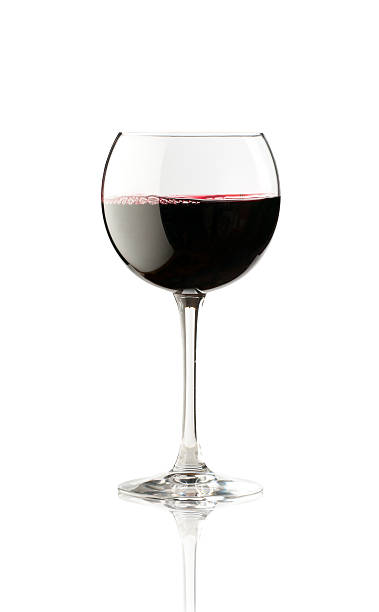 WINE GLASS stock photo