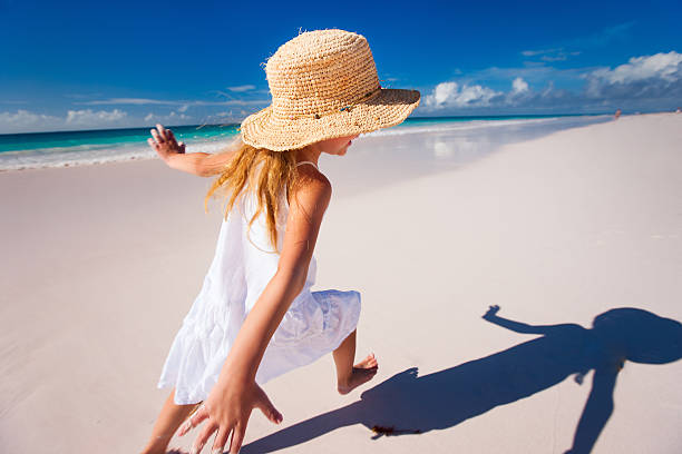 istock Cute little girl on vacation 477417263