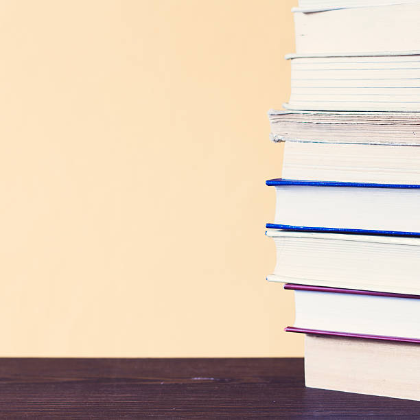 istock Books On Wooden Shelf. 477417264