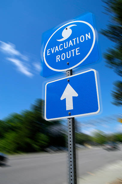 istock Hurricane Evacuation Road Sign 477417822