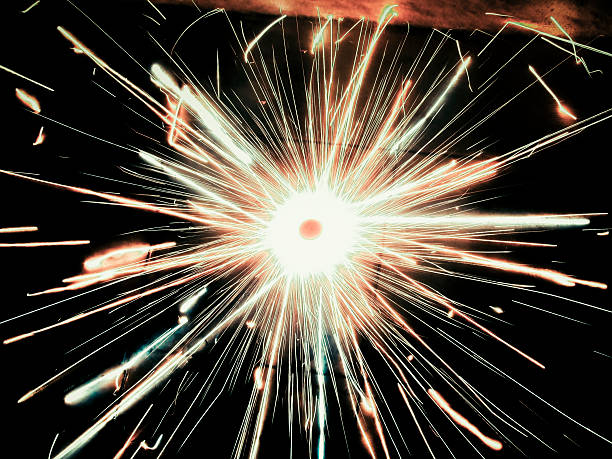 istock Streaks emitted from Ground wheel 477418602