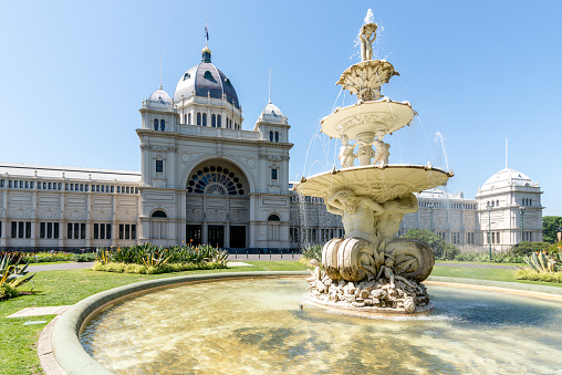 Melbourne, Australia - November 29, 2014: Royal Exhibition Building in Melbourne, Australia