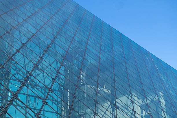 Texture of glass building structure