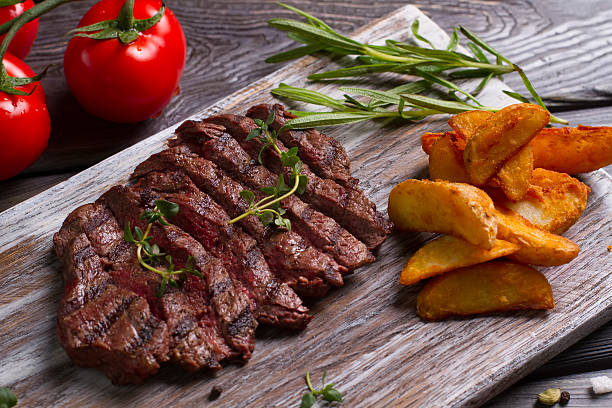 istock Meat and rosemary. 477419898