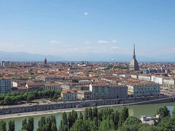 istock Aerial view of Turin 477422664