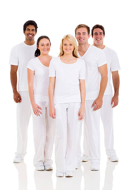 istock group of friends on white 477428151