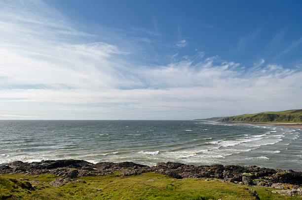 istock Scottish coastal scene with an incoming tide and beach 477428768