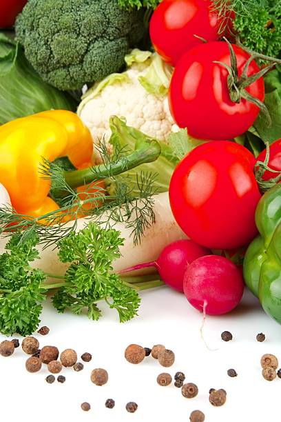 Group of different vegetables