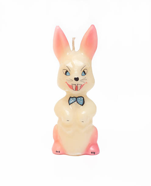istock decorative candle in the shape of a rabbit 477430663