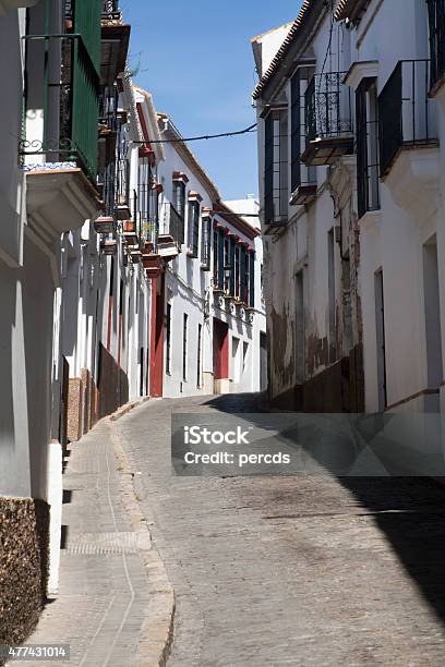 Narrow Street In Carmona Spain Stock Photo - Download Image Now - 2015, Andalusia, Apartment