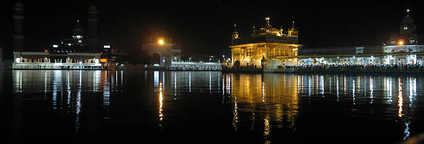 istock Panorama Night View of Golden Temple, Amritsar 477432517