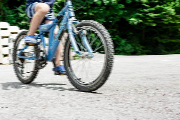 istock Boy with bike at home 477433804
