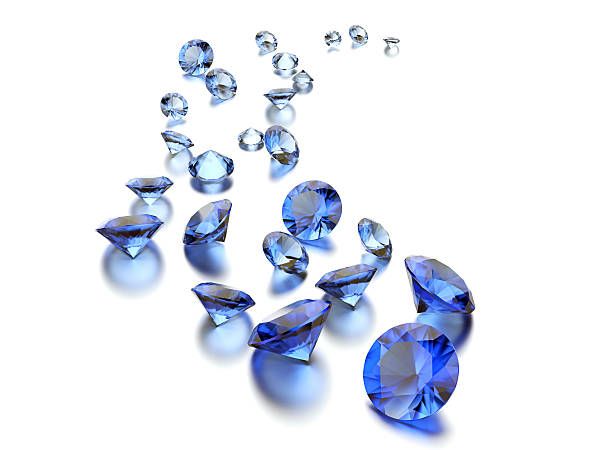 istock Round shape gemstone. Jewelry background 477435240