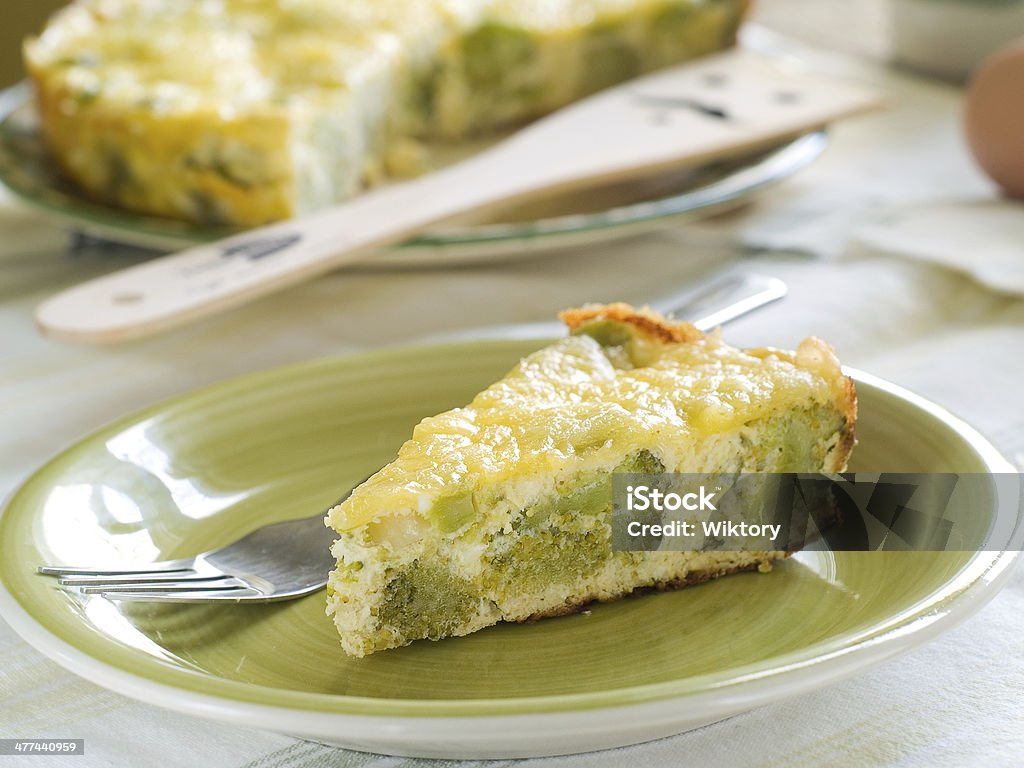 omelet Delicious frittata (omelet) with vegetable for breakfast, selective focus Baked Stock Photo