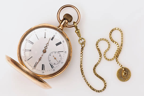 istock Antique Golden Pocket Watch 477443643