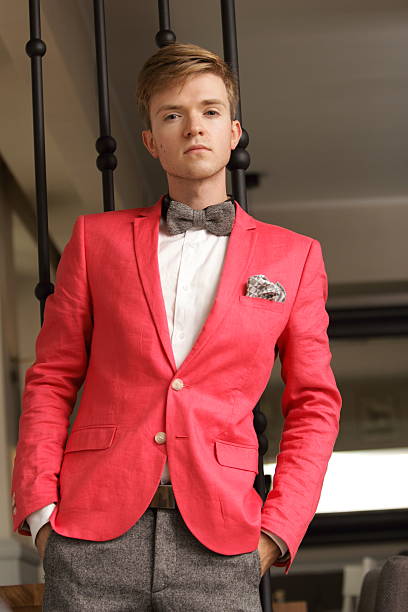 istock Young handsome stylish man posing indoor 477443927