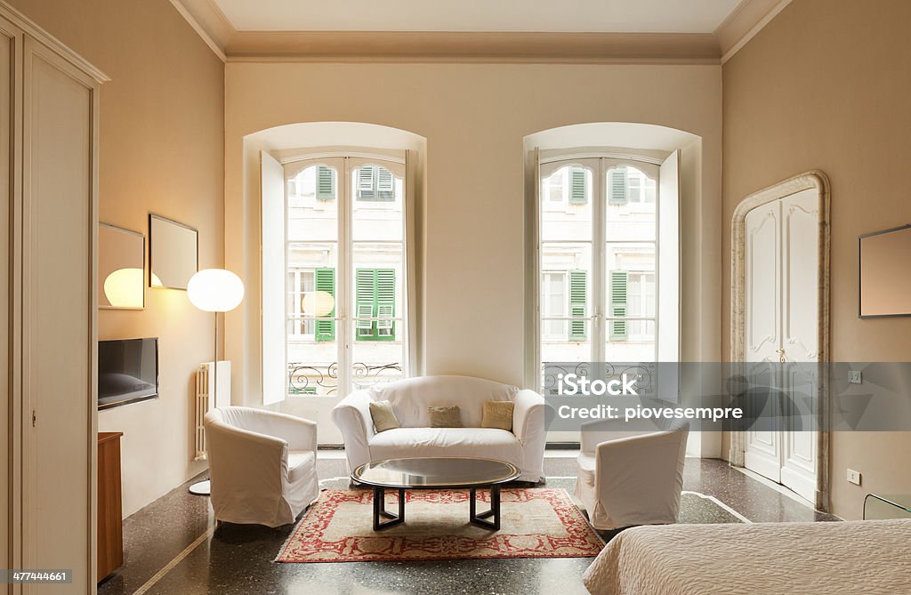 Hotel room Hotel room, bed room Apartment Stock Photo