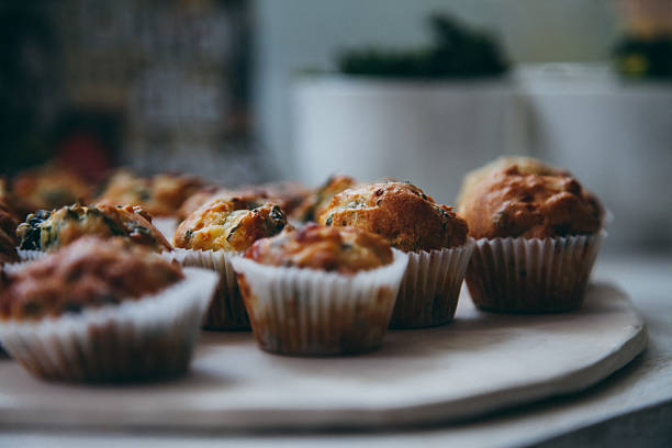 istock Mini cheesy veggy muffins 477445024