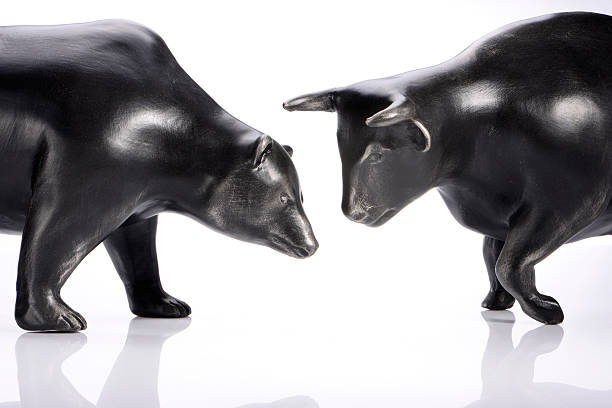 証券取引所 - bull bear ストックフォトと画像