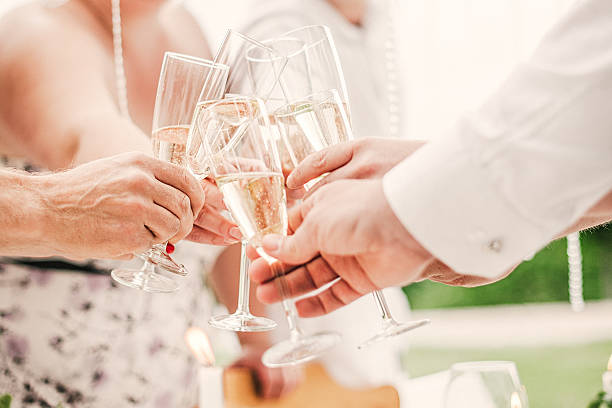 istock Friends toasting at a summer party 477445804
