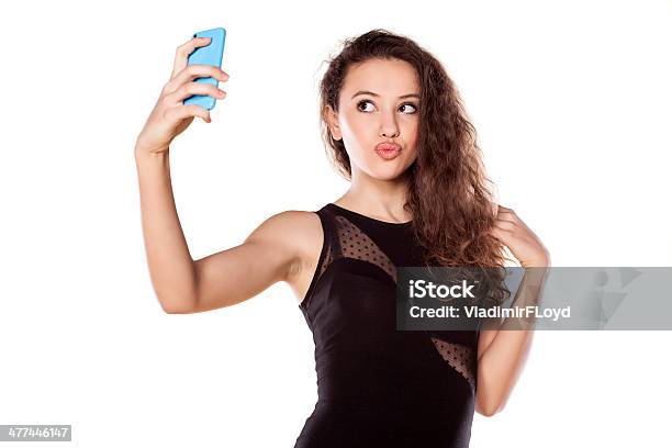 Selfies Stock Photo - Download Image Now - Adult, Beautiful People, Beautiful Woman