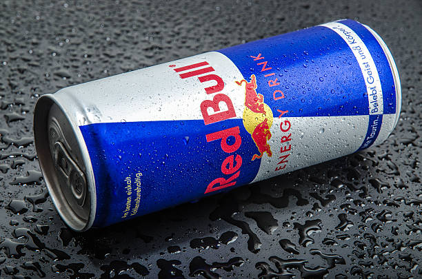 Bluesilver Red Bull Can Stock Photo - Download Image Now - Red Bull, Cold  Temperature, Energy Drink - iStock
