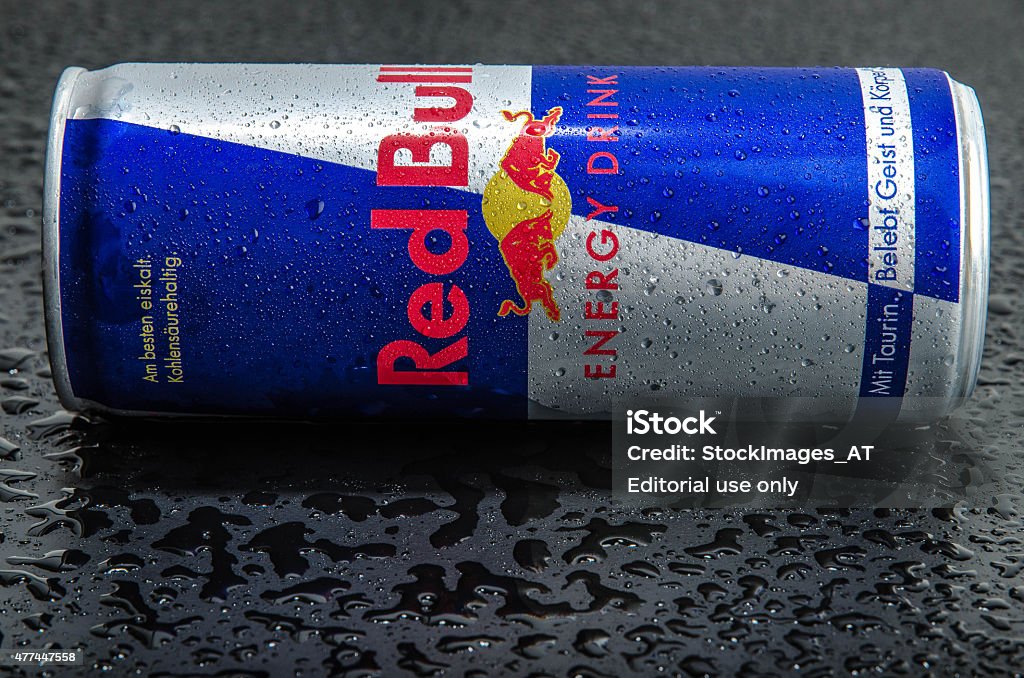 Bluesilver Red Bull Can Stock Photo - Download Image Now - Red Bull, 2015,  Aluminum - iStock