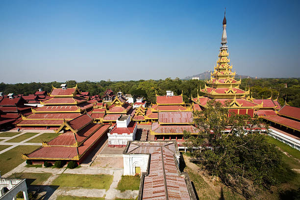 istock The royal palace in Mandalay - Myanmar 477455540