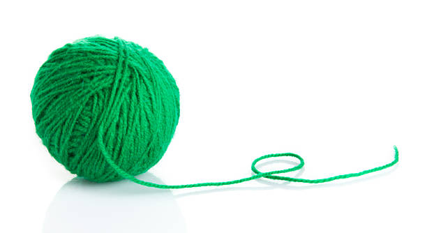 istock ball of yarn on white background 477456097