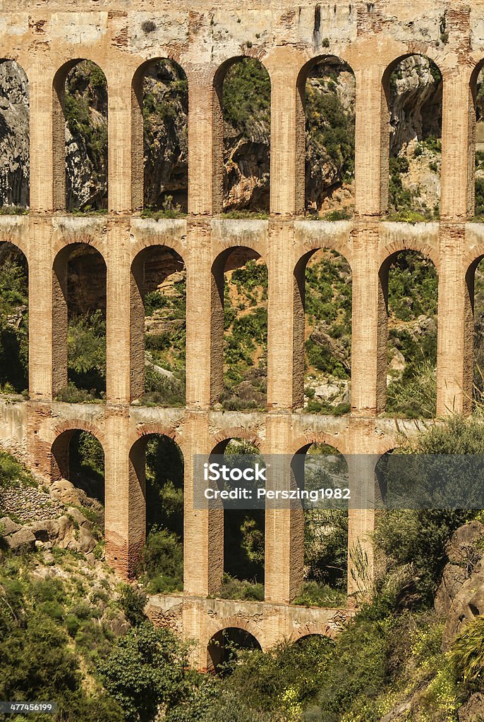 Ancien Aqueduc de Nerja, Costa del Sol en Espagne - Photo de Nerja libre de droits