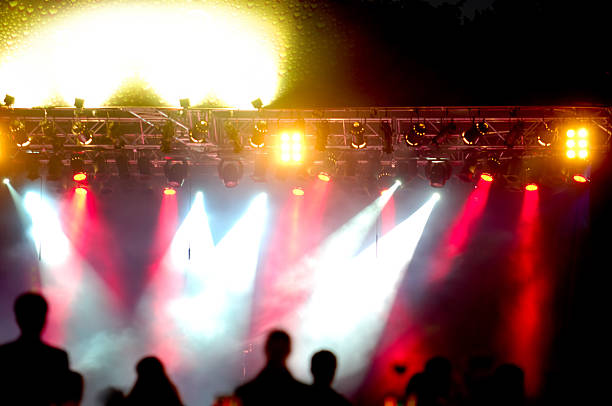 istock spotlights at concert 477458445