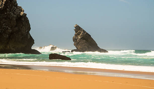 istock Adraga Beach (Praia da Adraga) in Portugal. 477458974