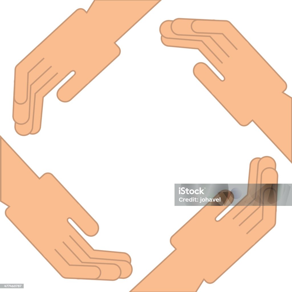 Temwork Border Design Teamwork Stock Illustration - Download Image Now - Border - Frame ...