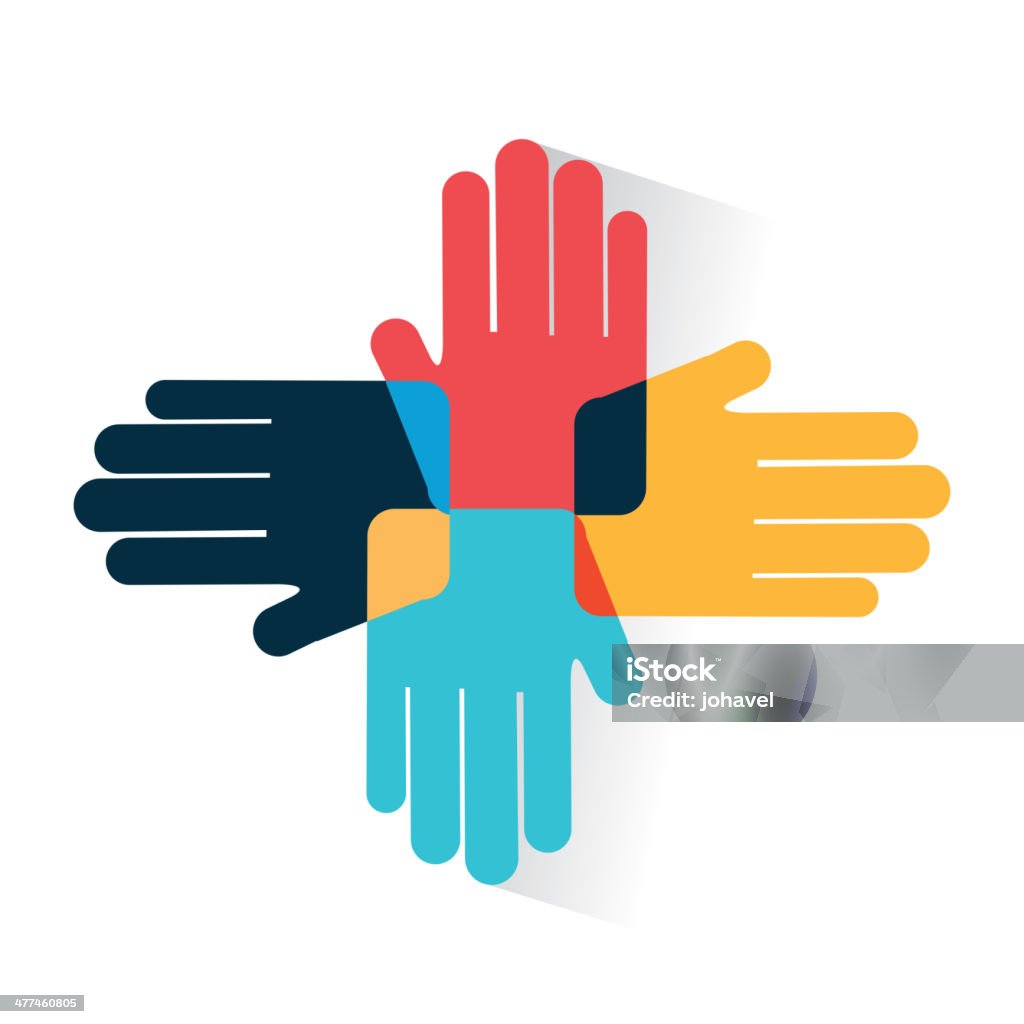 Frame Design Teamwork Teamwork Stock Illustration - Download Image Now - Blue, Border - Frame ...