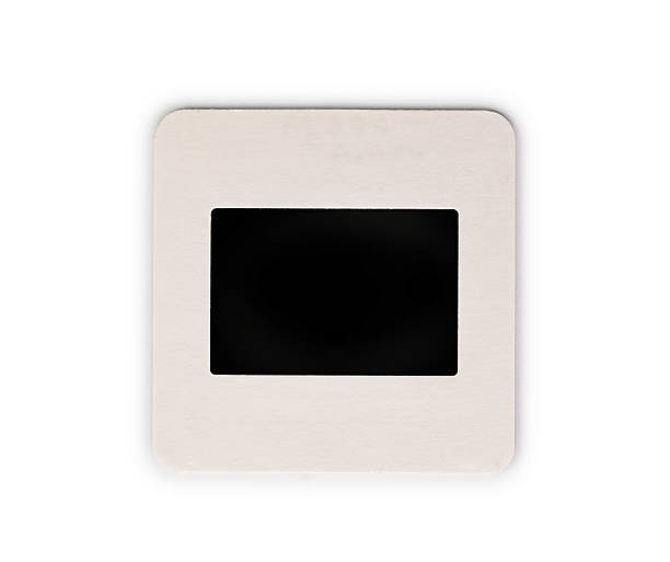 istock Single white photo slide / dia frame isolated 477460918
