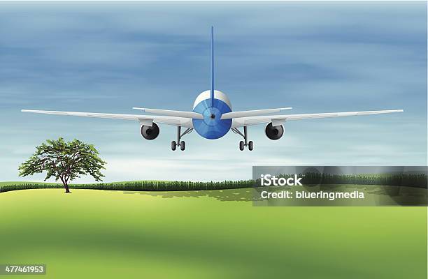 Volo Aereo - Immagini vettoriali stock e altre immagini di Aereo di linea - Aereo di linea, Aeroplano, Aeroporto