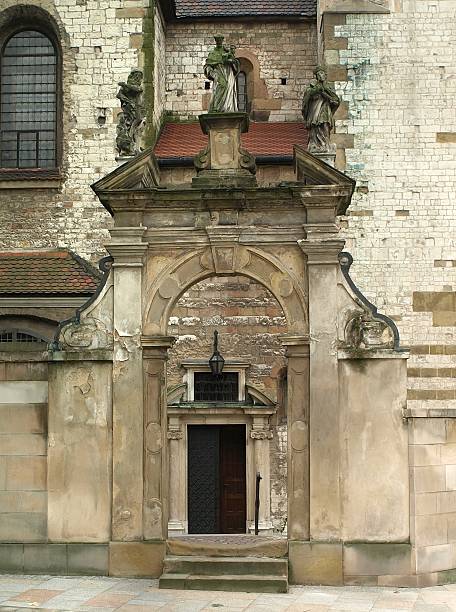 istock Enter to old church in Krakow 477463677