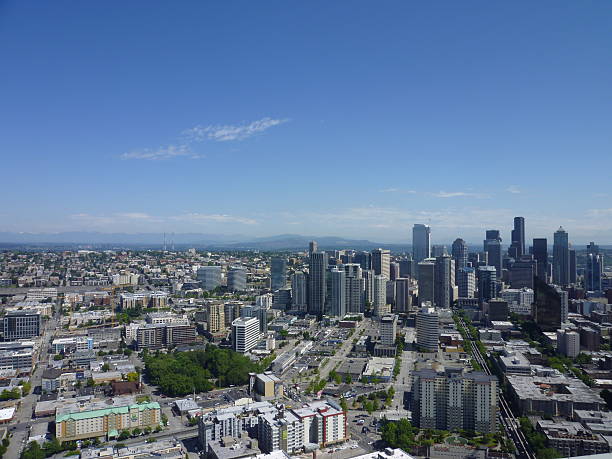 istock lookout point of Spaceneedle 477466173