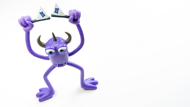 Tall Skinny Purple Monster From Monsters University Animated Movie Stock  Photo - Download Image Now - iStock