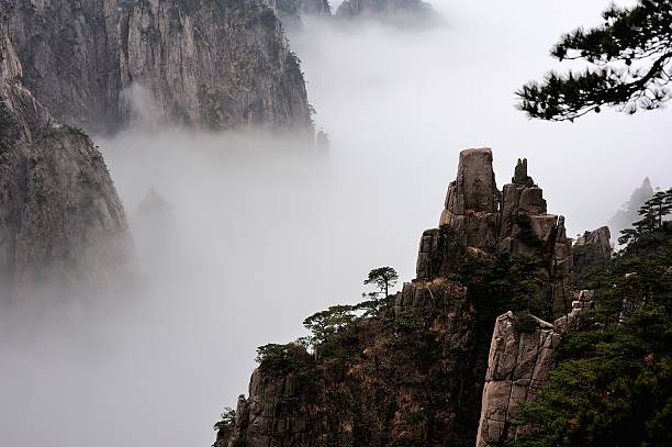 istock Huangshan mountain Xihai canyon 010 477469553