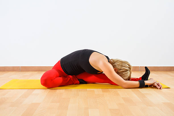istock Yoga-Janu Sirsasana/Head-to-Knee Forward Bend 477473701
