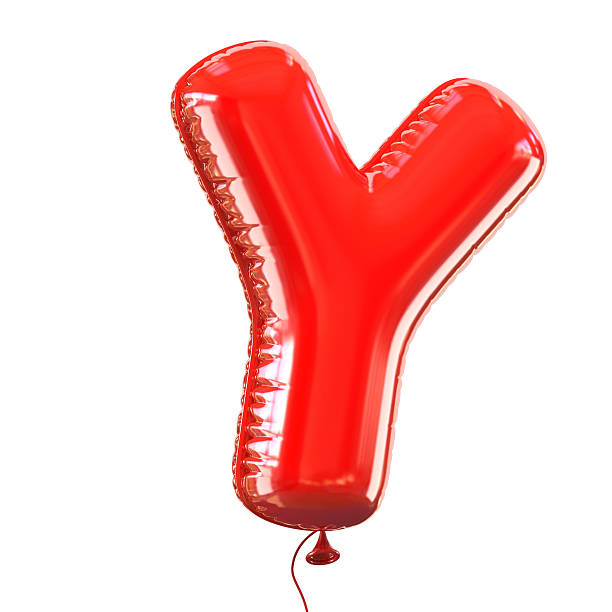istock Letter Y balloon font 477475208